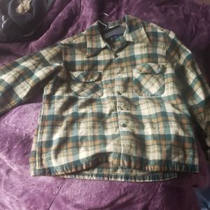 Pendleton flannel virgin wool